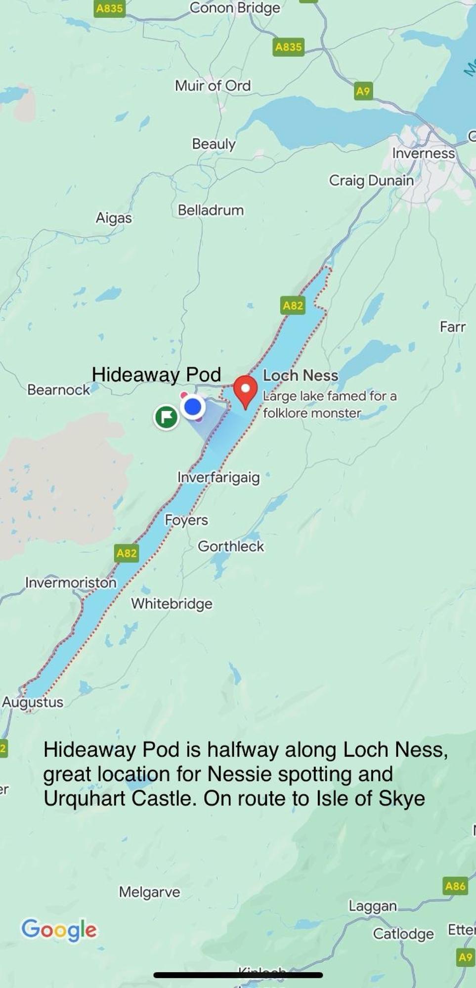 Hideaway Pod Near Loch Ness For A Tranquil Retreat Apartment Lewiston Exterior foto